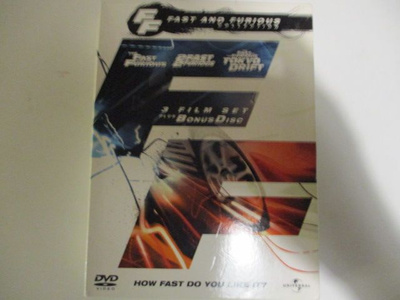 DVD FAST AND FURIOUS COLLECTION