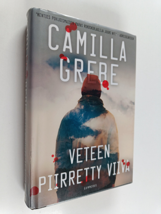 Camilla Grebe : Veteen piirretty viiva