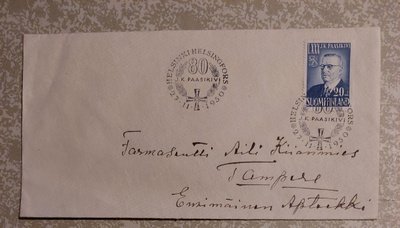1950  Paasikivi FDC