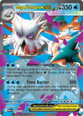 Mega Abomasnow ex 036/132 - Mega Evolution - NM/M