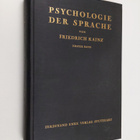 Friedrich Kainz : Psychologie der sprache - pikkukuva 1