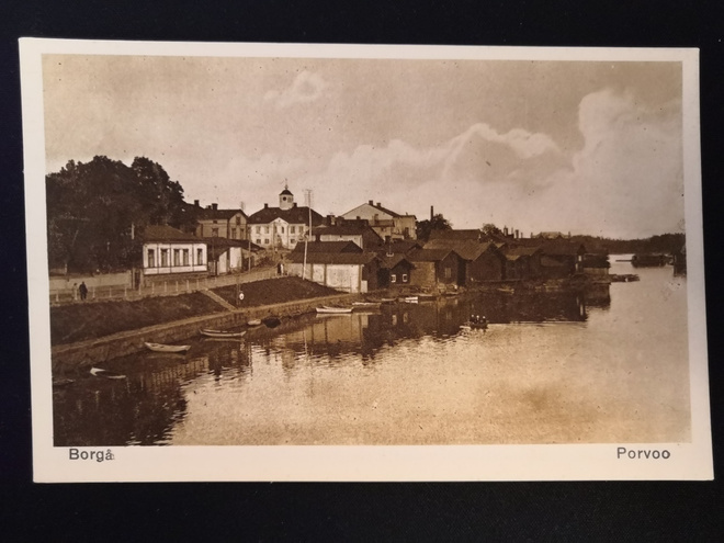 VANHA Postikortti Porvoo 1920-l