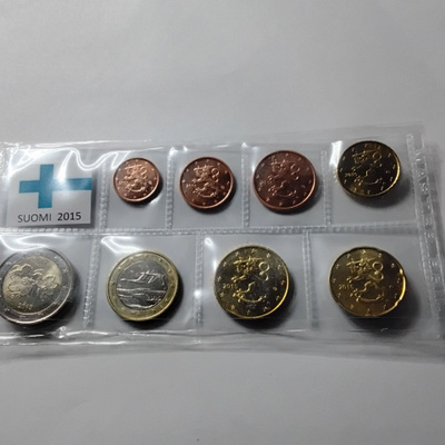 Suomi irtokolikkosarja 2015 unc