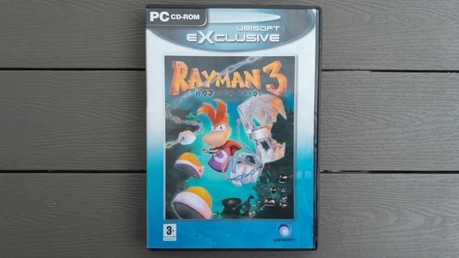 PC CD: Rayman 3 Hoodlum Havoc peli (2003)