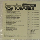Tanssiyhtye Vesa Formunen•Solistina Veijo Haavisto C-Kasetti - pikkukuva 4