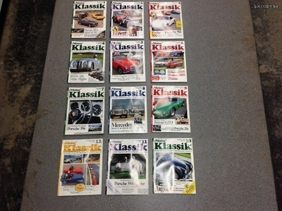 Motor Klassik lehti vuosikerta 1988, 12 numeroa