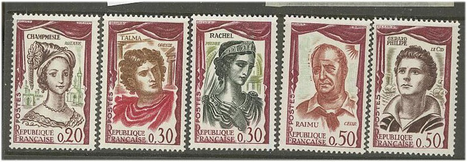 Ranska Mi 1355-9 ++