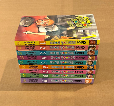 Chio’s School Road 1-9 - Manga pokkari sarja, TEKST ENGLANTI