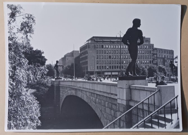 Tampere, Hämeensilta, liikennettä, mv vkpk, ei p.