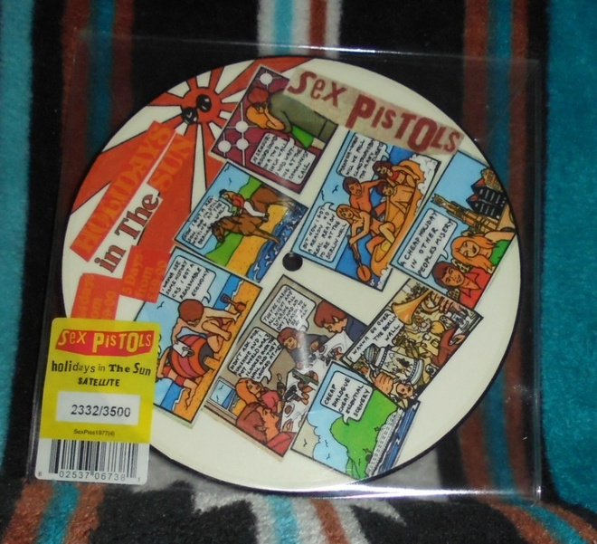 SEX PISTOLS ~ Holidays In The Sun ~ 7" Single *UUSI*kuvalevy