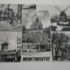 Pariisi, Montmartre, monikuvapk, p. 1957 - > Suomi - pikkukuva 1