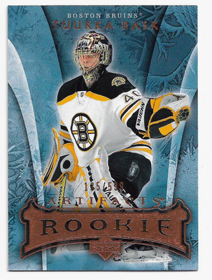 2007-08 Upper Deck Artifacts Rookie /599 #204 Tuukka Rask