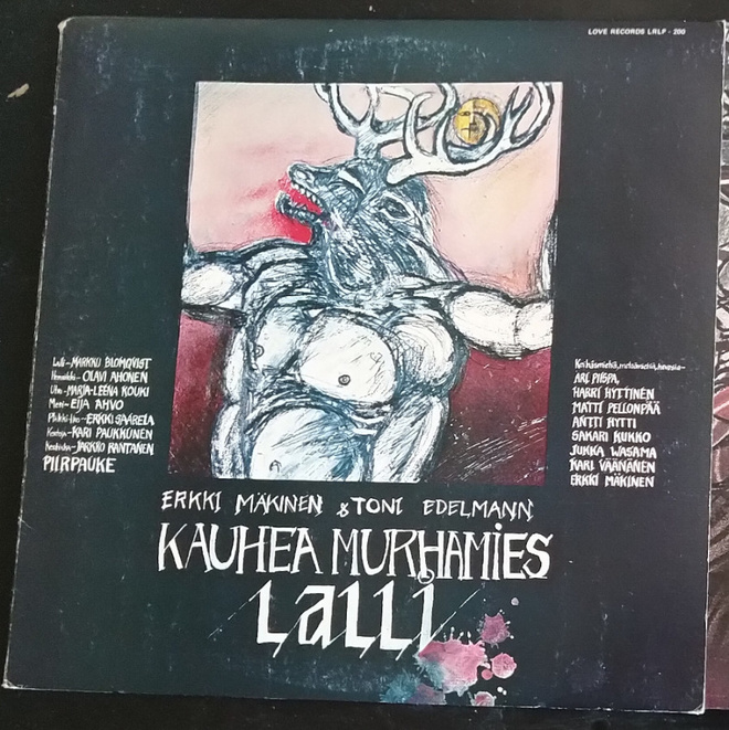 Kauhea Murhamies Lalli - Piirpauke - LP