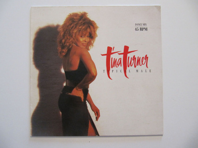 Tina Turner Typical Male (Dance Mix) 12" sinkku LP