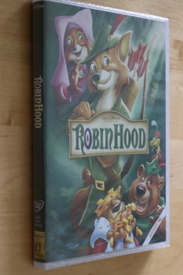 DVD Robin Hood ( 1973 Disney uusi )