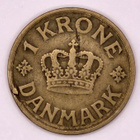Tanska 1 Kruunun kolikko 1925 - pikkukuva 1