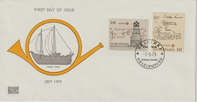 1979 Eurooppa-merkkien FDC-kirje