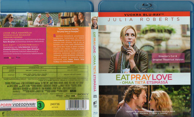Eat Pray Love - Omaa Tietä Etsimässä	(33 937)	vuok	-FI-	BLU-
