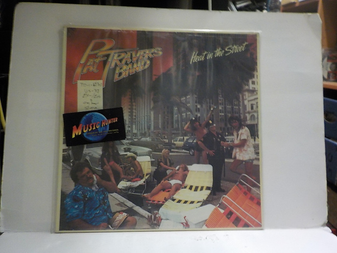 PAT TRAVERS BAND - HEAT IN THE STREET EX-/EX+ LP