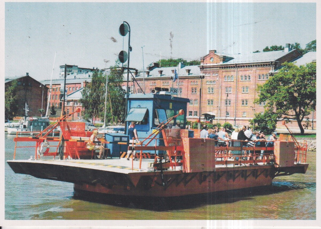 Turku, Aurajoki, föri, Seppo Louhivuori,  e162