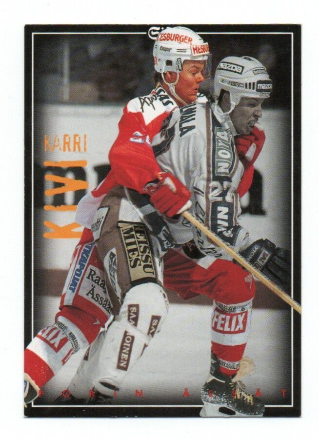 Sisu Jääkiekkokortti n:o 153 1996-97 KARRI KIVI ÄSSÄT