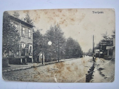 VANHA Postikortti Terijoki Luov Karjala 1911