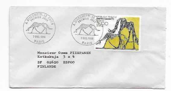 RANSKA Mi 2524 luett.3€ FDC 3,6€