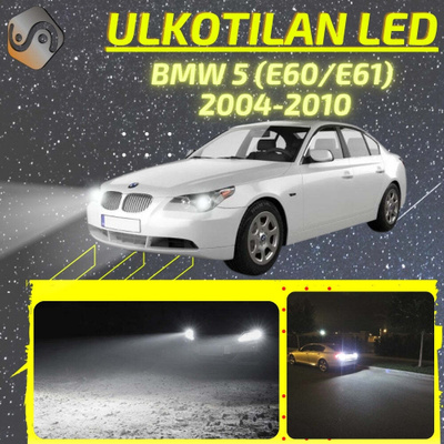 5 (E60/E61) 2004-2010 Ulkoiset LED -valot