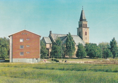 KIRKKOKORTTI - KUUSANKOSKEN KIRKKO - 1