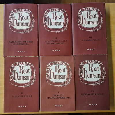 Knut Hamsun - Valitut teokset 1-6