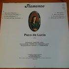 Paco de Lucia:Flamenco/Almoraima-LP - pikkukuva 2