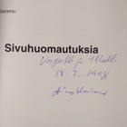 Aimo Kairamo : Sivuhuomautuksia (tekijän omiste) - pikkukuva 3