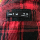 SHEIN FLANEL TARTAN PAITA KOKO 5 XL - pikkukuva 3
