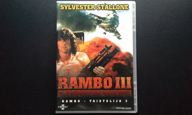 DVD: Rambo - Taistelija III (Sylvester Stallone 1988/2001)