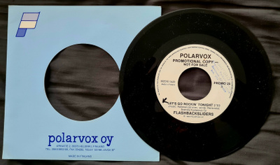Flashbacksliders: Let's Go Rockin' Tonight promo single 1990