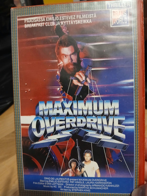 Maximum overdrive vhs