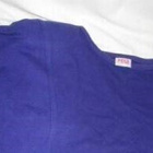 Violetinvärinen pusero, koko S/M 100% trikoopuuvilla - pikkukuva 2