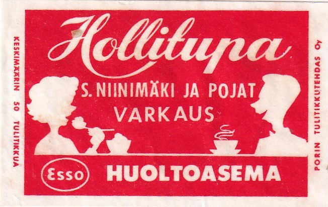 Varkaus, Hollitupa. S. Niinimäki ja pojat  3/6