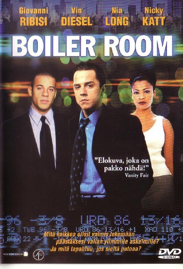 dvd, Boiler Room (Affleck, Ribisi, Rifkin, Vin Diesel) [draa