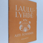 Ahti Sonninen : Laululyhde lapsille - pikkukuva 1
