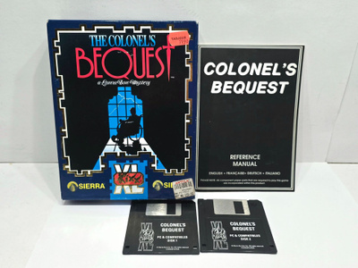 PC - The Colonel's Bequest: A Laura Bow Mystery (Big Box)