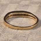 Timanttisormus, 14K, 17 mm, 1,7 g, ei kaiv. - pikkukuva 2
