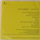 Big Robot Featuring Conrad Schnitzler • Aquafit PROMO CDr - pikkukuva 2