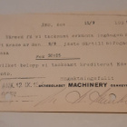 Firmakortti A/B Machinery Oy, Turku 1936 - pikkukuva 2