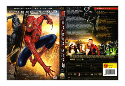 SPIDER-MAN 3 - HÄMÄHÄKKIMIES 3 2DVD - ILMAINEN TOIMITUS