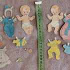 Paperinuket 2 vauvaa noin 1950-luku? - pikkukuva 1