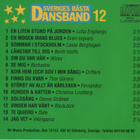 Mr Music- Sveriges Bästa Dansband - 2000 - Vol. 12 - CD - pikkukuva 2