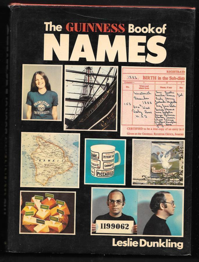 Dunkling, Leslie : The Guiness book of names