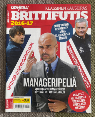 URHEILUSANOMAT BRITTIFUTIS 2016-2017