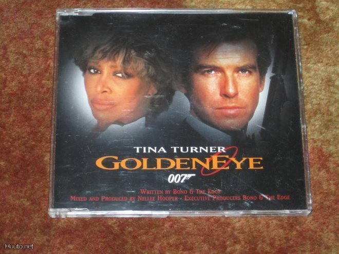TINA TURNER - GOLDENEYE CD SINGLE - james bond U2